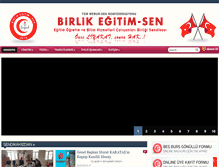 Tablet Screenshot of birlikegitimsen.org.tr